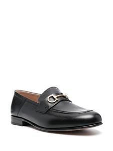 Ferragamo Ottone Gancini loafers met gesp - Zwart