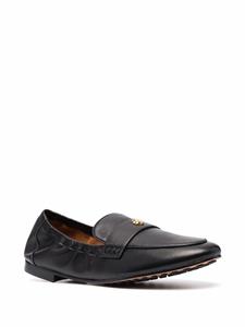 Tory Burch Leren loafers - Zwart