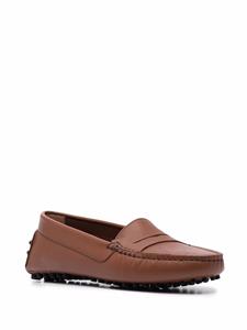 Scarosso Ashley leren loafers - Bruin
