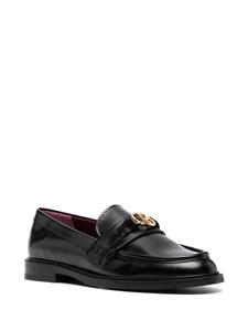 Claudie Pierlot Leren loafers - Zwart