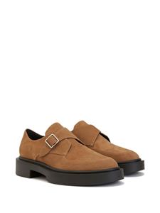 Adric suède veterschoenen - Bruin