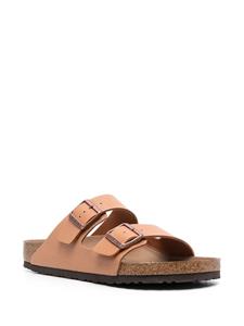 Birkenstock Arizona sandalen met dubbele bandjes - Bruin