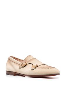 Santoni Gespschoenen met gespdetail - Beige