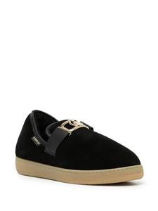 Lanvin Fluwelen slippers - Zwart