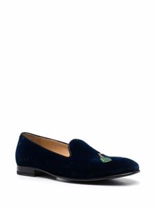 Scarosso Fluwelen slippers - Blauw