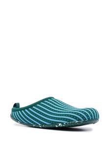 Camper Wabi geribbelde slippers - Blauw