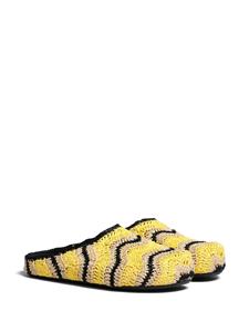 Marni Fussbett Sabot raffia slippers - ZO540