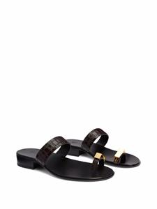 Giuseppe Zanotti Bardack loafers met krokodillenleer-effect - Bruin