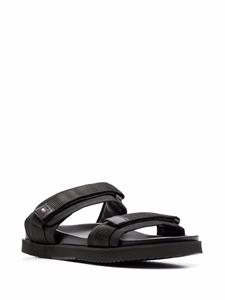 Tommy Hilfiger Sandalen met klittenband - Zwart