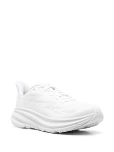 Hoka One One Sneakers met chunky zool - Wit