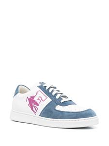 ETRO Pegaso tweekleurige sneakers - Wit