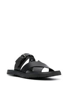 Officine Creative Chios 008 leren sandalen - Zwart