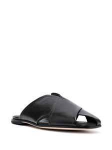 Officine Creative Fidel 008 leren sandalen - Zwart