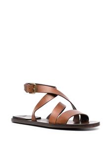 Officine Creative Kontaire 012 leren sandalen - Bruin