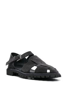 Officine Creative Spectacular 005 suède sandalen - Zwart