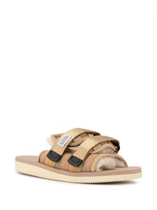 Suicoke Moto M2 sandalen met lamswol - Bruin