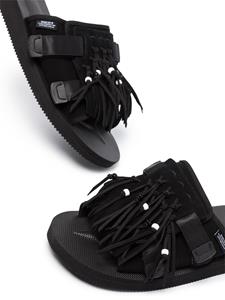 Suicoke Hoto slip-on sandalen - Zwart