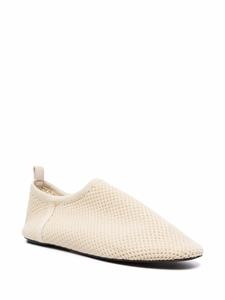 Nanushka Loafers met mesh - Beige