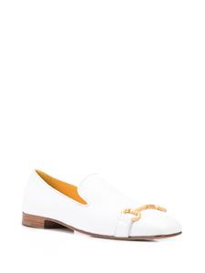 Madison.Maison Loafers met vierkante neus - Wit