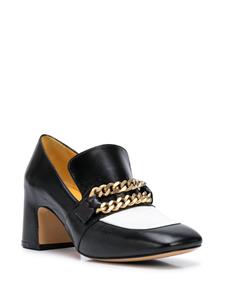 Madison.Maison Perla loafers met blokhak - Zwart