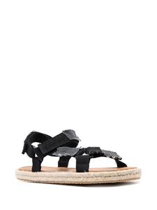 Maison Margiela Sandalen met klittenband - Zwart