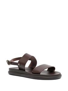 Ancient Greek Sandals Timon leren sandalen - Bruin