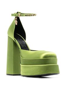 Versace Medusa Aevitas pumps met plateauzool - Groen