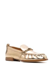 Tod's Metallic loafers - Goud