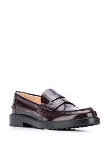 Tod's Leren loafers - Rood