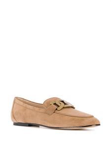Tod's Kate suède loafers - Beige