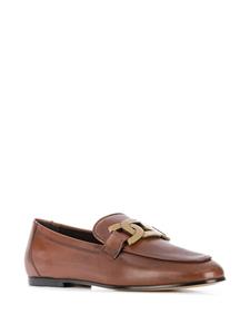 Tod's Loafers met schakelketting - Bruin