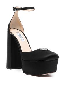 Prada Pumps met plateauzool - Zwart