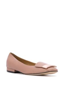 Sergio Rossi SR1 ballerina schoenen - Beige