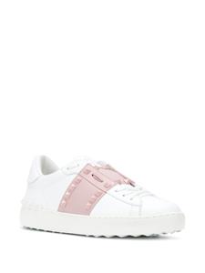 Valentino Rockstud leren sneakers - Wit