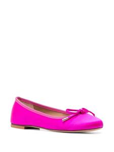 Scarosso Carla ballerina's met strikdetail - Roze