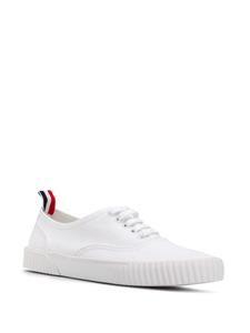 Thom Browne Heritage canvas sneakers - Wit