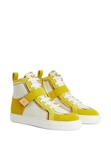 Giuseppe Zanotti Zenas high-top sneakers - Geel