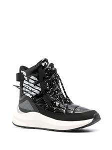 Ea7 Emporio Armani Mountain high-top sneakers - Zwart