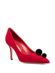 Manolo Blahnik Piera pumps - Rood