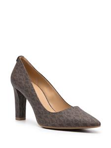 Michael Michael Kors Milly leren pumps - Bruin