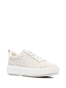 Michael Michael Kors Emmett sneakers met logo jacquard - Beige