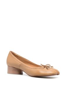 maisonmargiela Maison Margiela Tabi 30 mm leren ballerina's - Beige