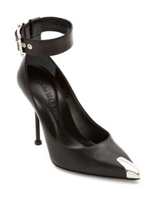 Alexander McQueen Pumps met puntige neus - Zwart