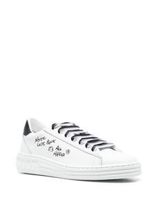 MSGM Leren sneakers - Wit