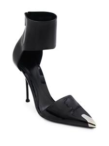 Alexander McQueen Punk pumps met puntige neus - Zwart