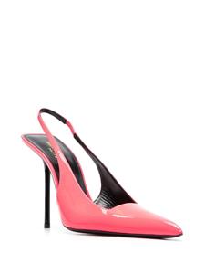 Saint Laurent Kiss slingback pumps - Roze