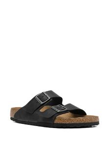 Birkenstock Arizona sandalen met dubbele bandjes - Zwart