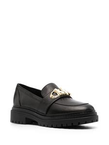 Michael Michael Kors Parker loafers met logo plakkaat - Zwart