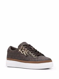 Michael Michael Kors Milles sneakers verfraaid met logo - Bruin