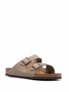 Birkenstock Sandalen met dubbel bandje - Beige